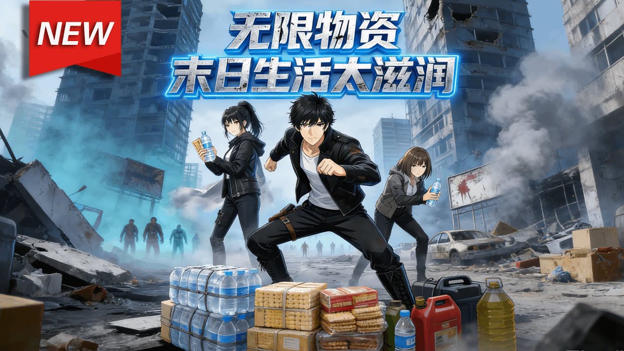 MULTISUB📢新番上线《无限物资：末日生活太滋润》第1~82集丨陈东被卷入丧尸横行的末日游戏，觉醒每日赠送一种“无限物资”的逆天系统，从矿泉水到子弹，从战斗装备到奇妙道具，应有尽有！#破晓动漫社