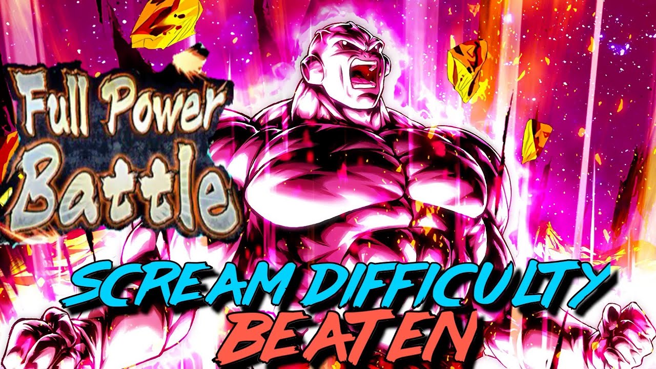 SCREAM DIFFICULTY BEATEN! FULL POWER BATTLE VS FULL POWER JIREN | DRAGON BALL LEGENDS