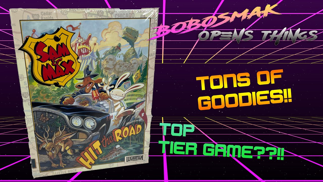 Unboxing:  Sam and Max - Hit the Road (Limited Run Games)