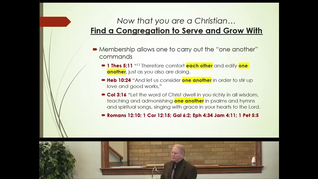 I'm a Christian Now What?   03 08 2026