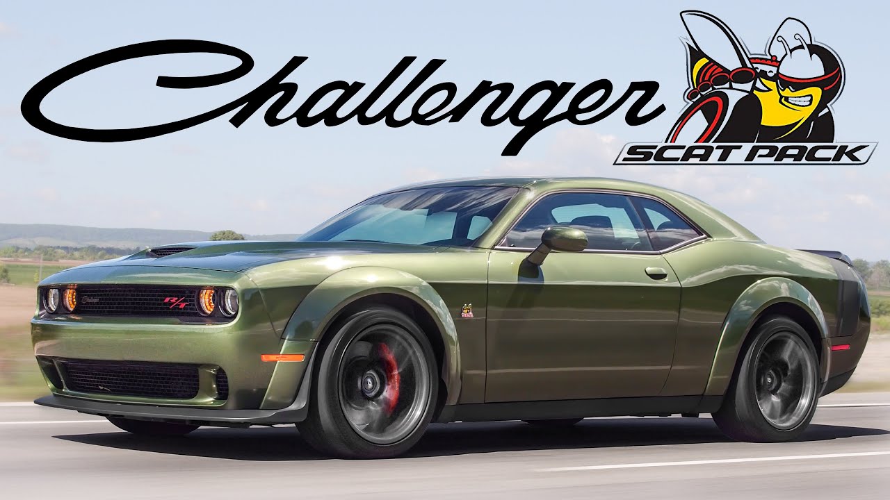 НЕ садитесь за руль Hellcat, пока не купите Dodge Challenger R/T 392 SCAT PACK Widebody 2020 года.