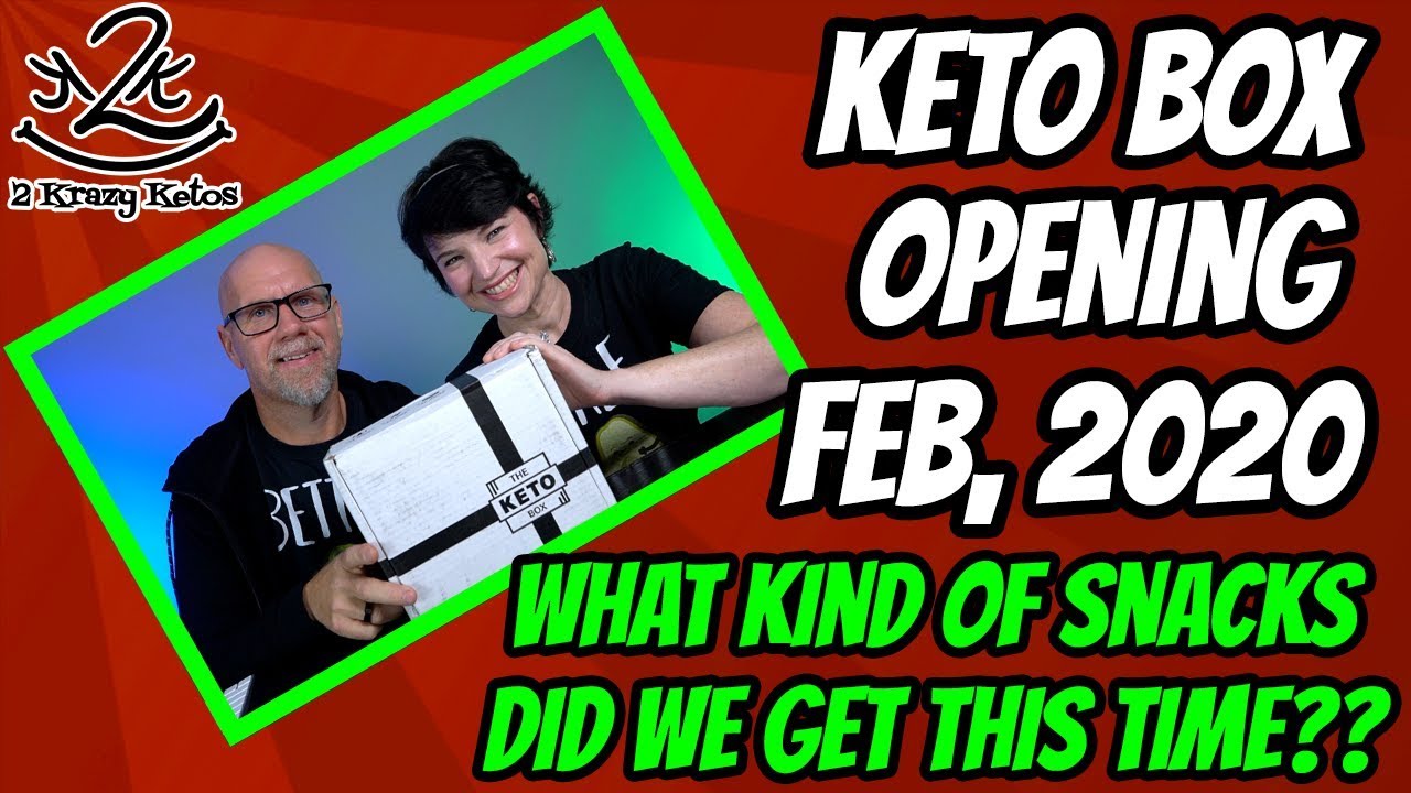 The Keto Box - February, 2020 | Keto subscription box opening