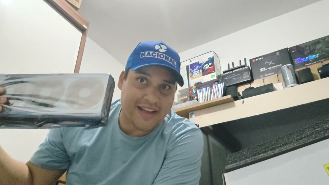 Unboxing - Radeon Asrock RX 9060Xt  STEEL LEGEND!!! Rumo aos 500!!!!