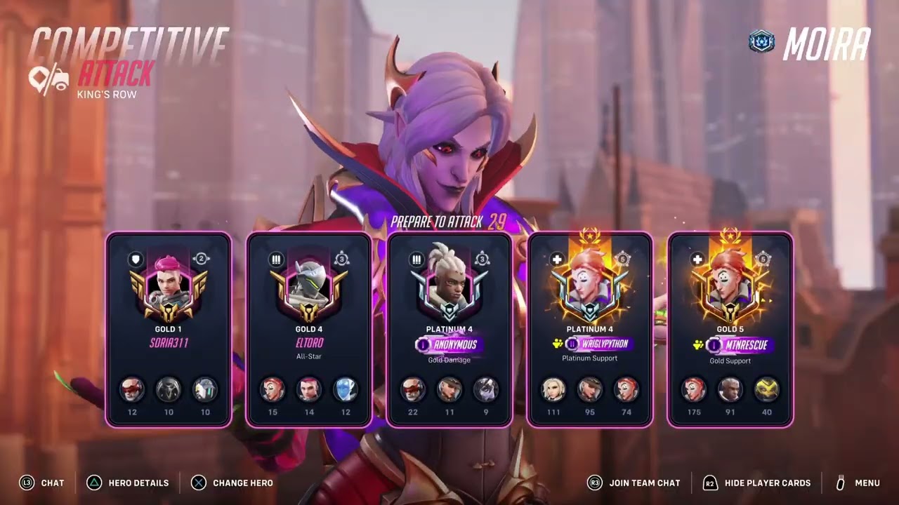 [VOD] Overwatch Support Competitive Grind
