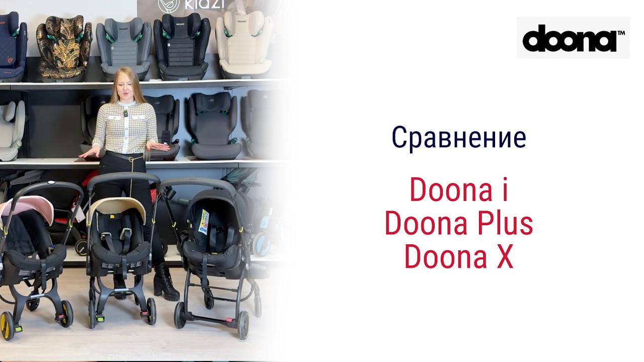 Doona Plus, Doona i и Doona X. А есть ли отличия? #doona #автокресло #детскоеавтокресло