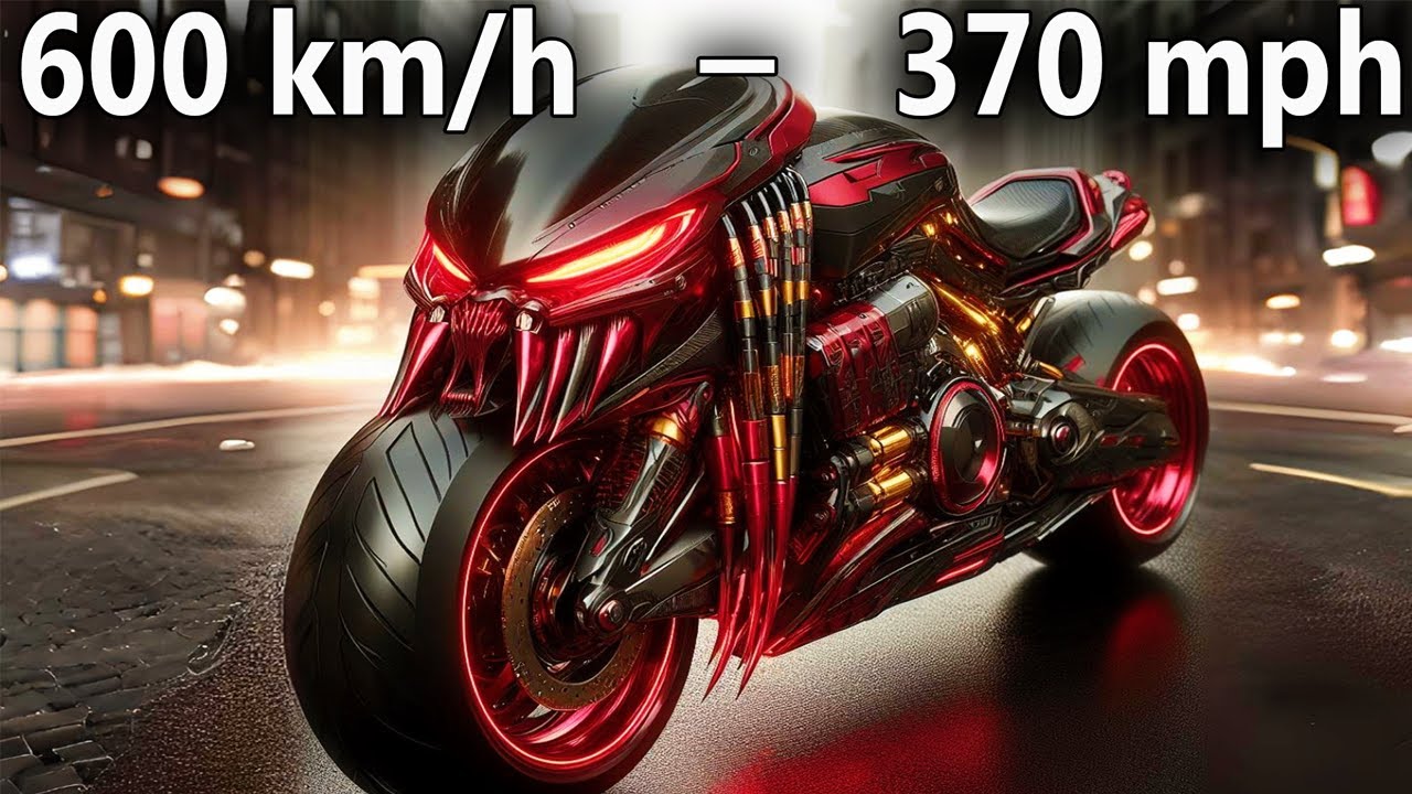 10 самых быстрых мотоциклов в мире 2025 года