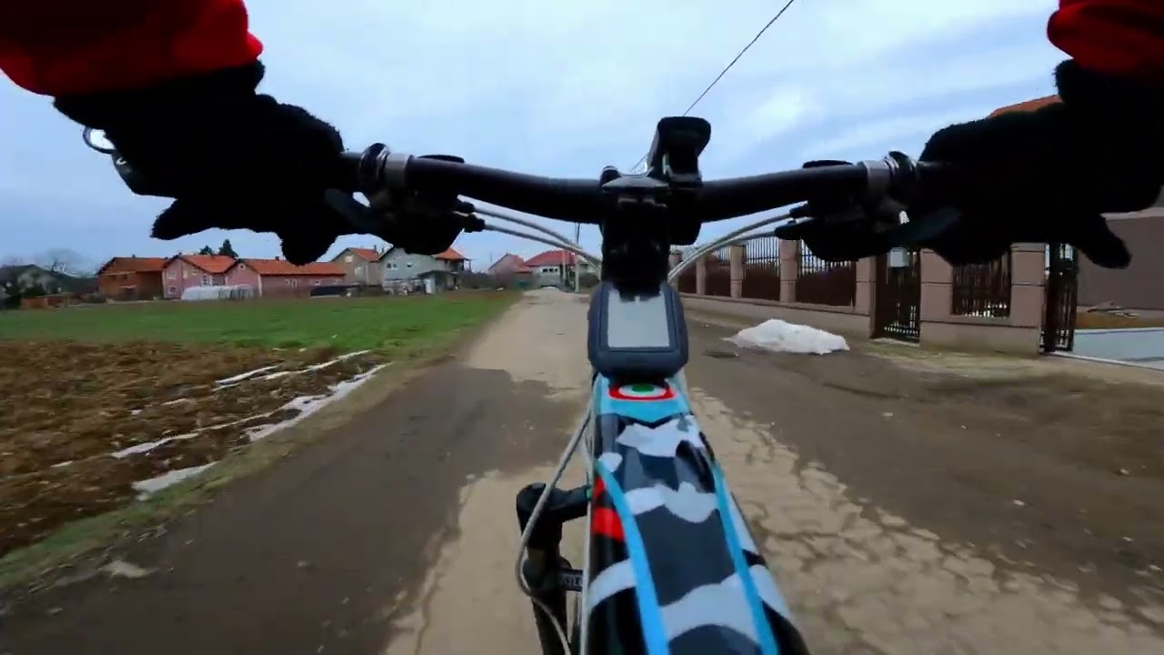 21  January mtb cycling 0°C