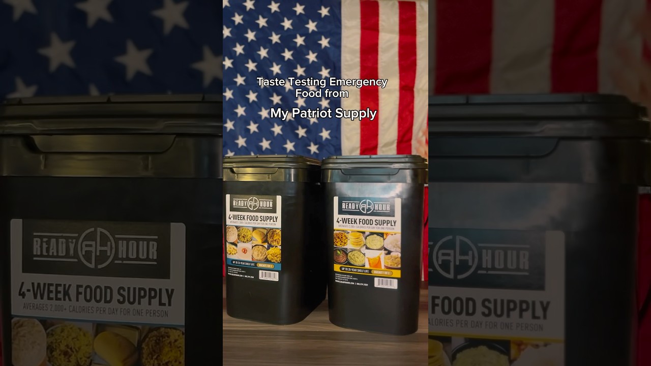 Taste testing emergency food from My Patriot Supply. #prepper #naturaldisaster #emergencyfood