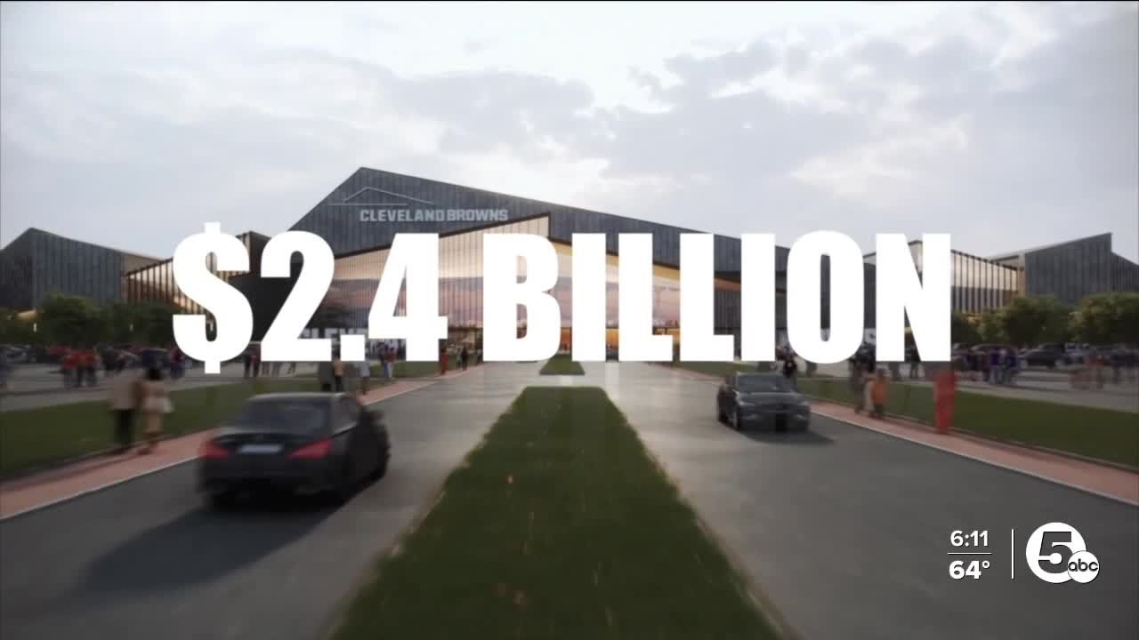 How will the Browns pay for a new stadium in Brook Park? Here's what we know.