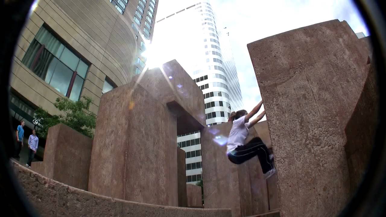 Female Parkour - Carolynn Grigsby - 2009 Sampler