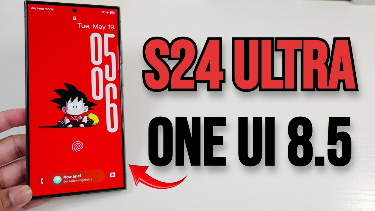 Samsung Galaxy S24 Ultra (One UI 8.5) &mdash; официальное обновление!