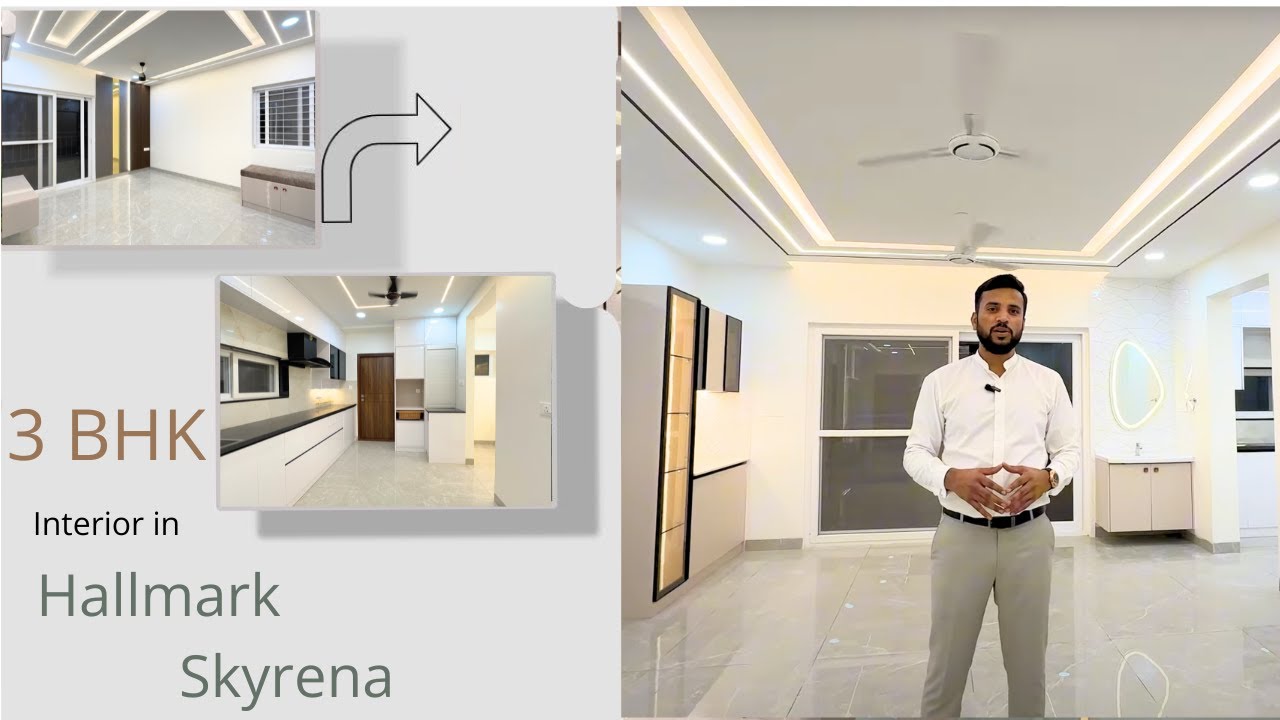 Hallmark Skyrena 3BHK Interior Design | best interior designers in Hyderabad | LH | top interiors