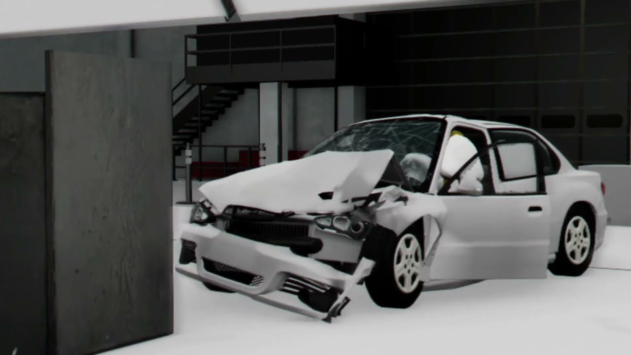 2012 Hirochi Sunburst small overlap BIHS crash test
