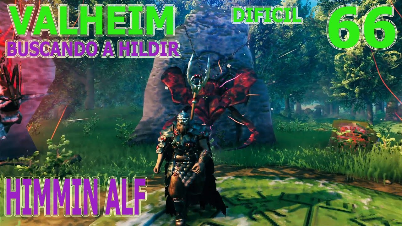 VALHEIM EN DIFICIL. BUSCANDO A HILDIR. 66. HIMMIN ALF.
