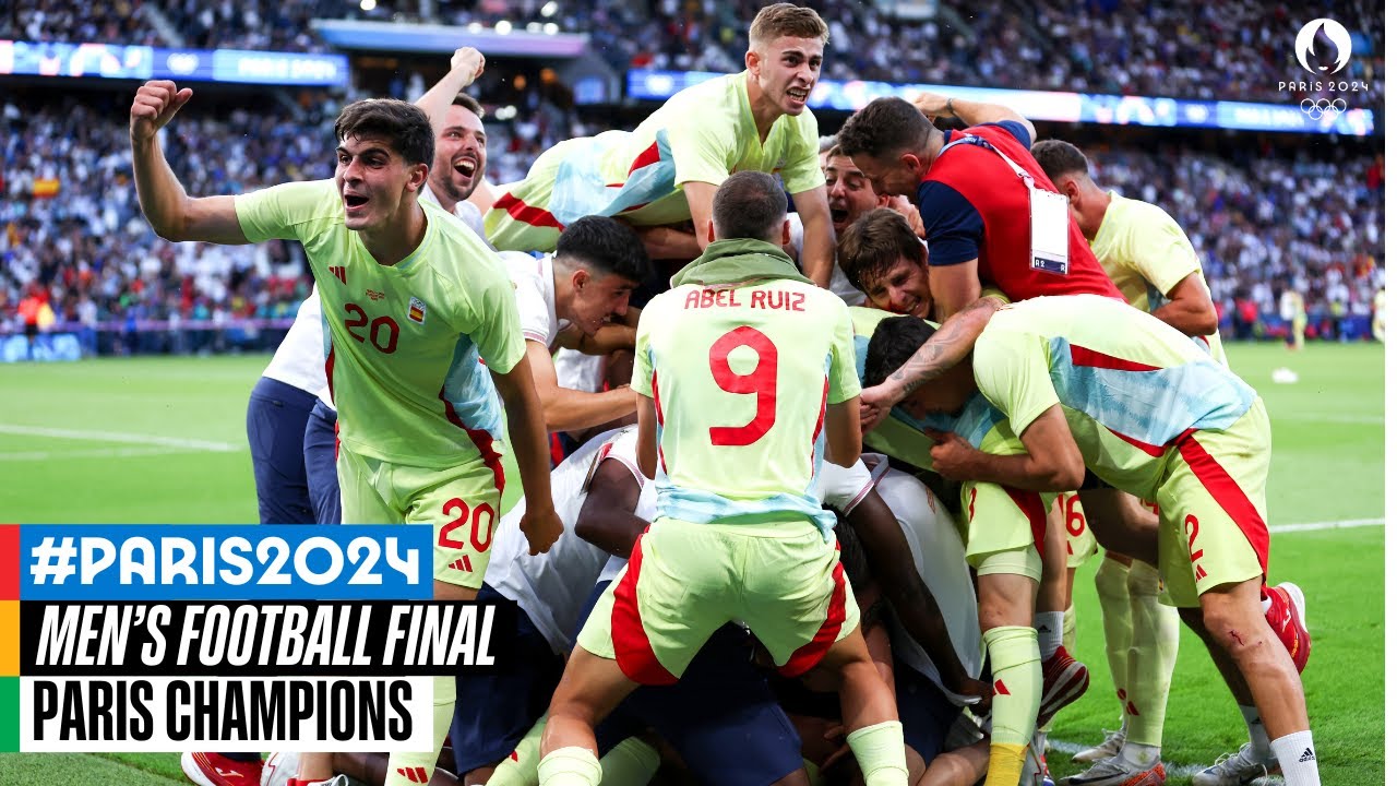 Men's Football Final 🥇⚽️ | Paris Highlights