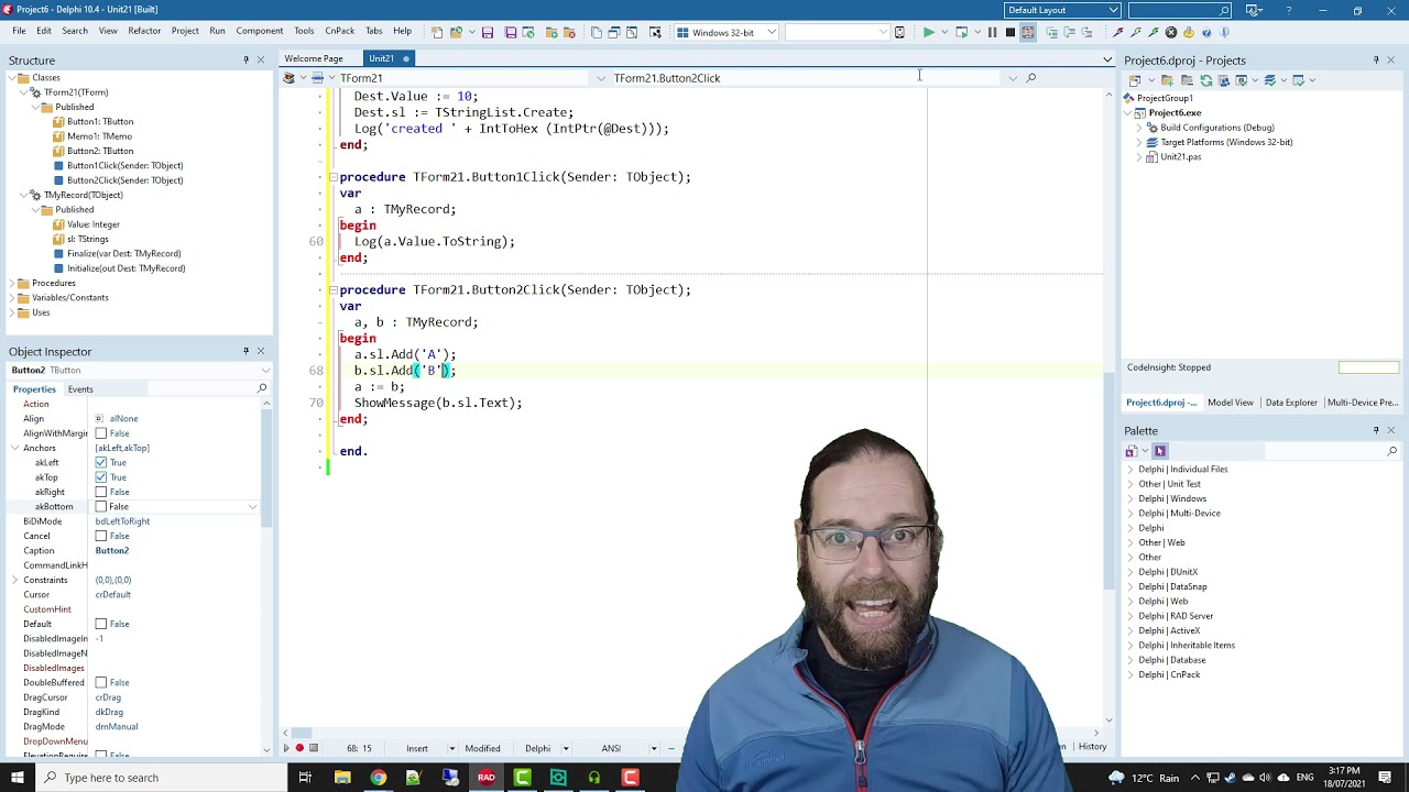 Delphi #177 - Managed Records