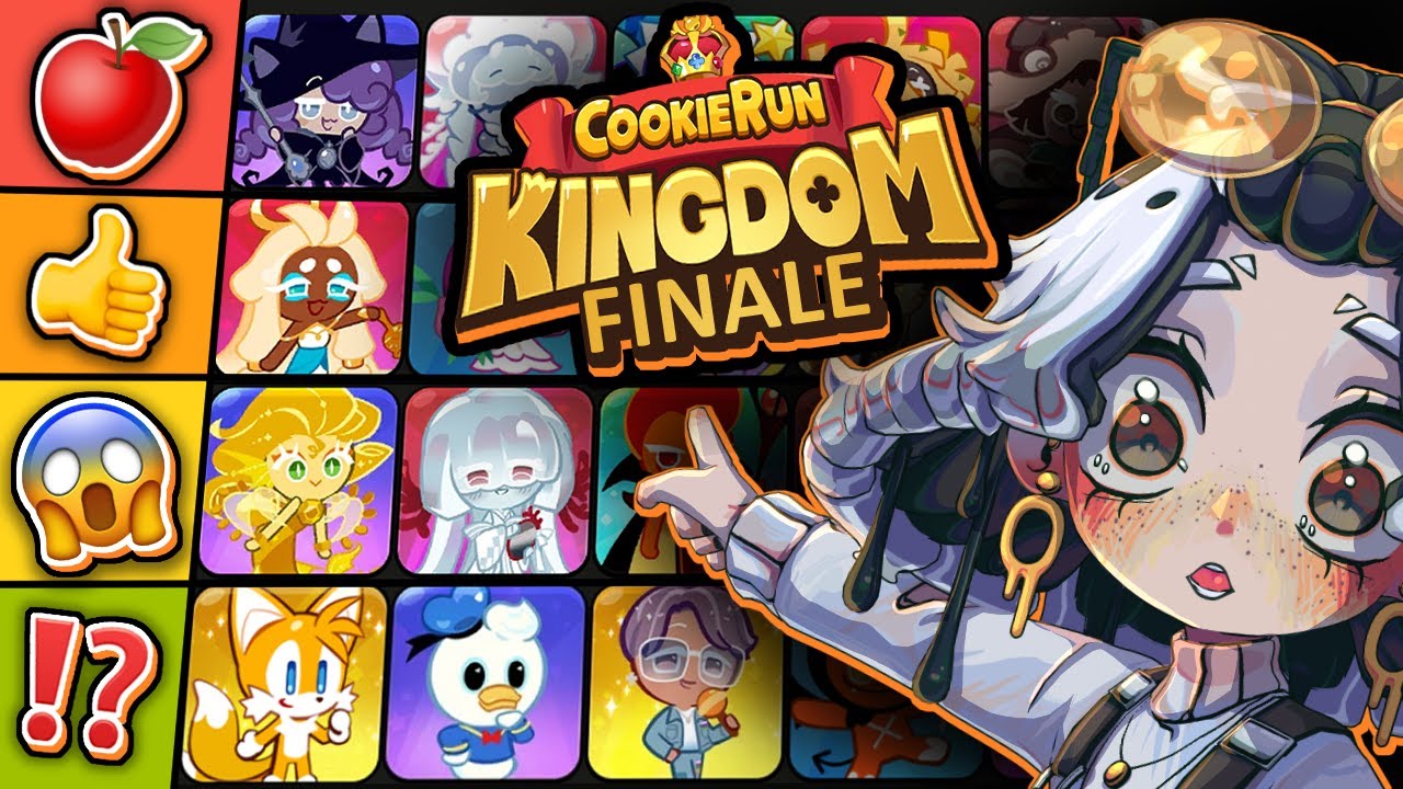 FINALLY FINISHING 🍪 Ranking Cookie Run Kingdom Characters by Their Designs🎨