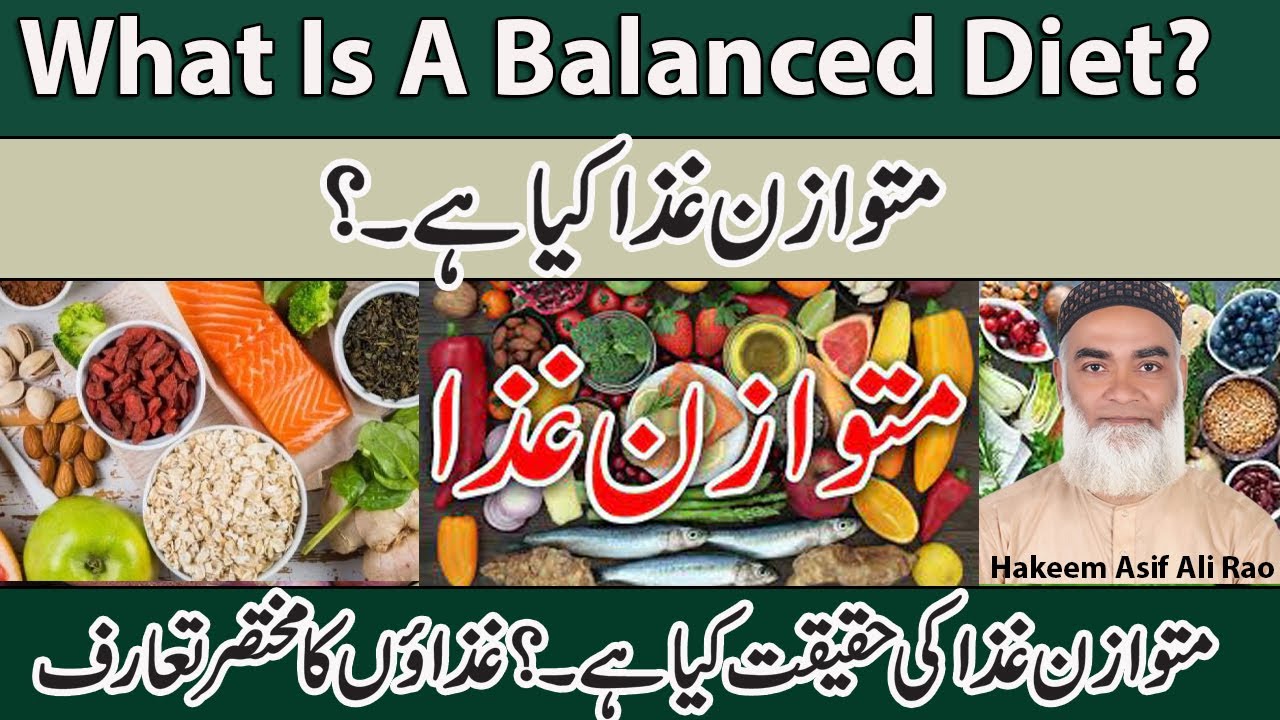| What Is A Balanced Diet | Matwazan Ghiza Kia Hai