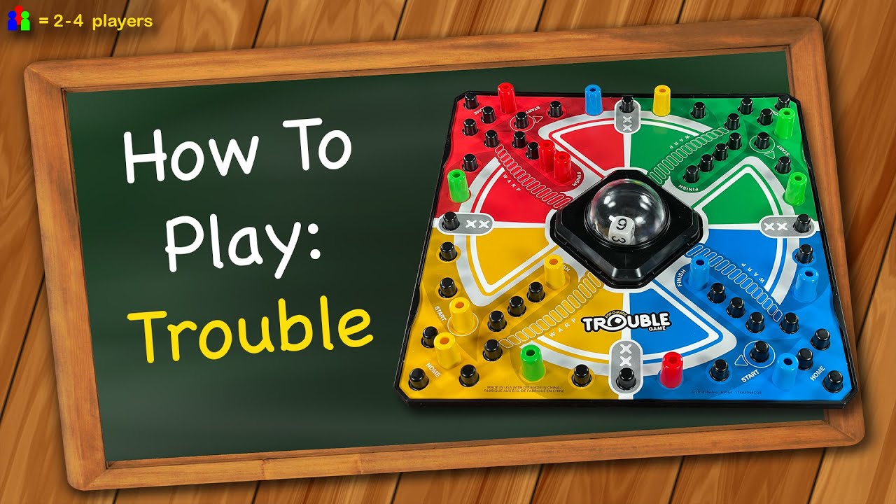How to play Trouble (2016 rules - warp space)