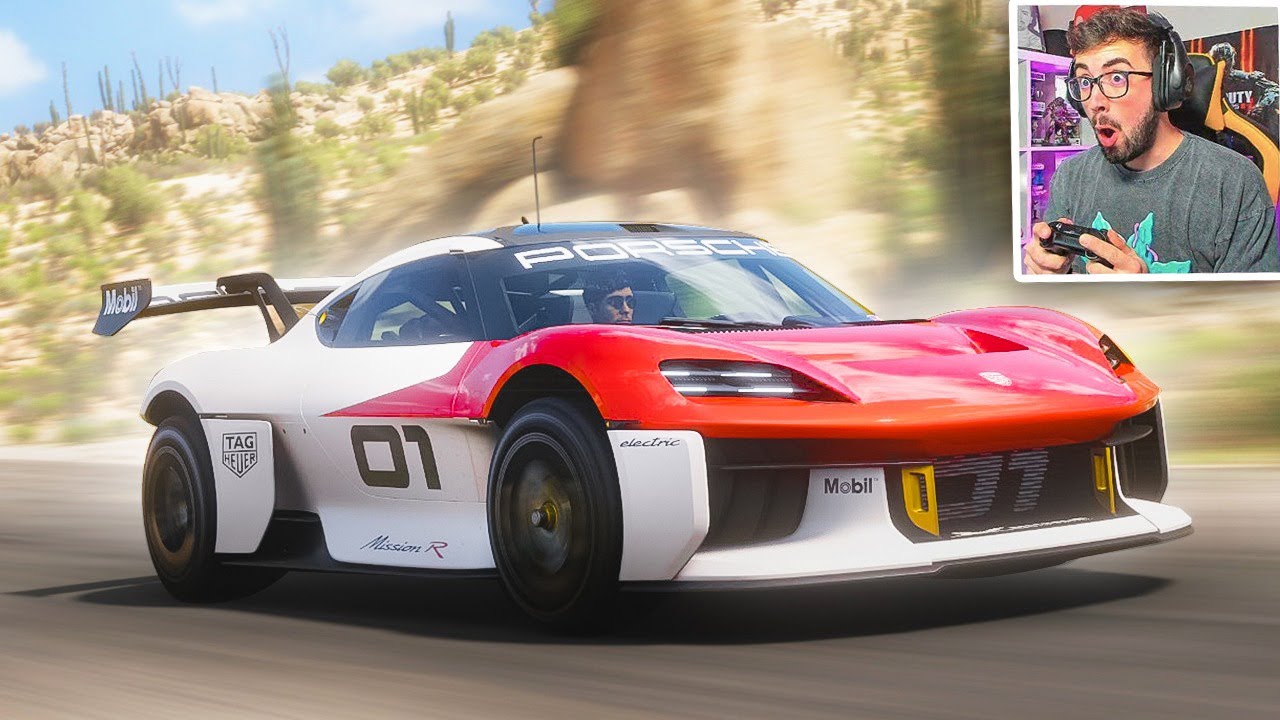 TUNEANDO un PORSCHE MISSION R en FORZA HORIZON 5 😍