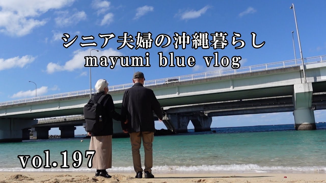【沖縄の暮らし】生活費どれくらいかかるの？/波上宮に初詣/波の上ビーチを散歩/豆腐ハンバーグとポテタマサラダの夕食/おやつタイム