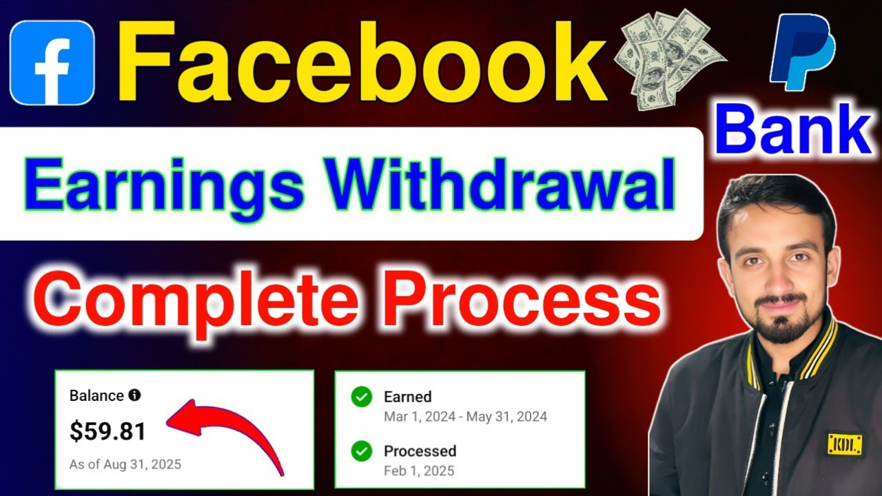 Facebook Earnings Withdrawal Complete Process | How to Withdraw Earnings From Facebook
