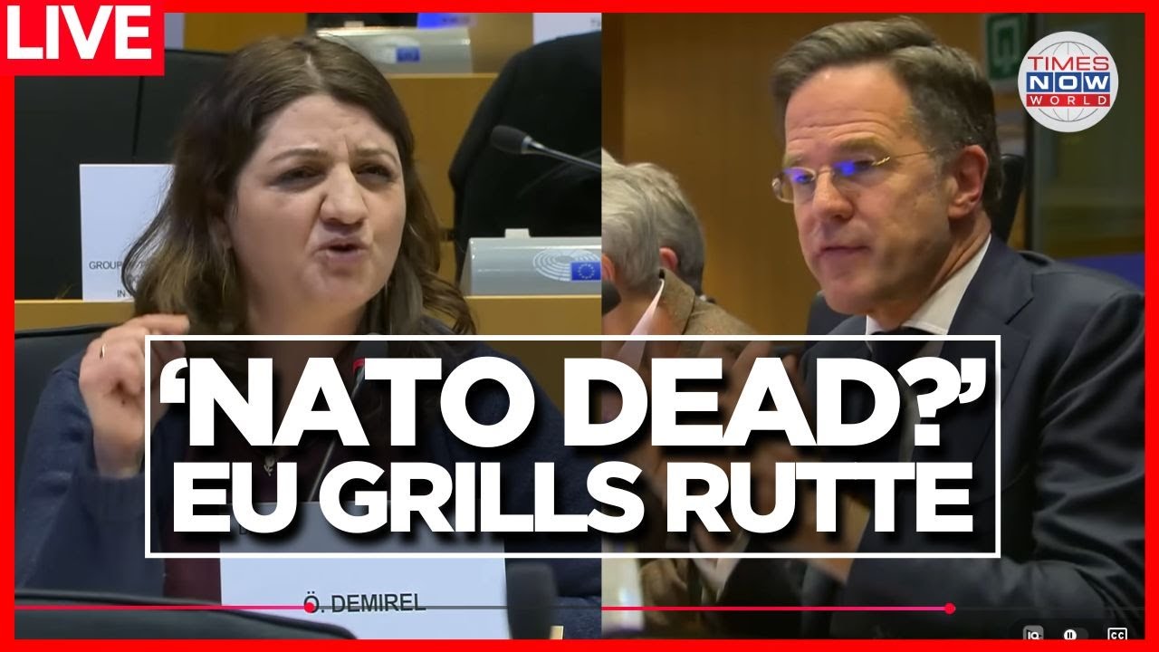 NATO CRISIS LIVE | US Abandons Europe? NATO Sec Gen Grilled Over Trump's Stance