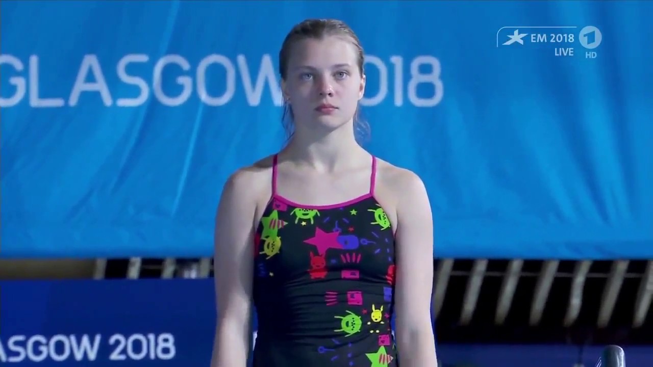 Sofiia Lyskun 10 m Glasgow 2018