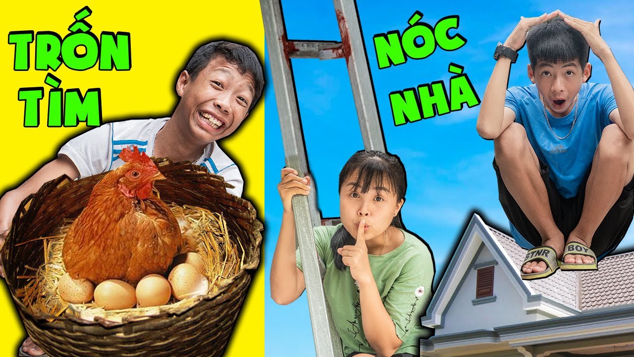 Hằng Hóng Hớt | Chơi Trốn Tìm Quanh Nhà - Vua Trốn Tìm
