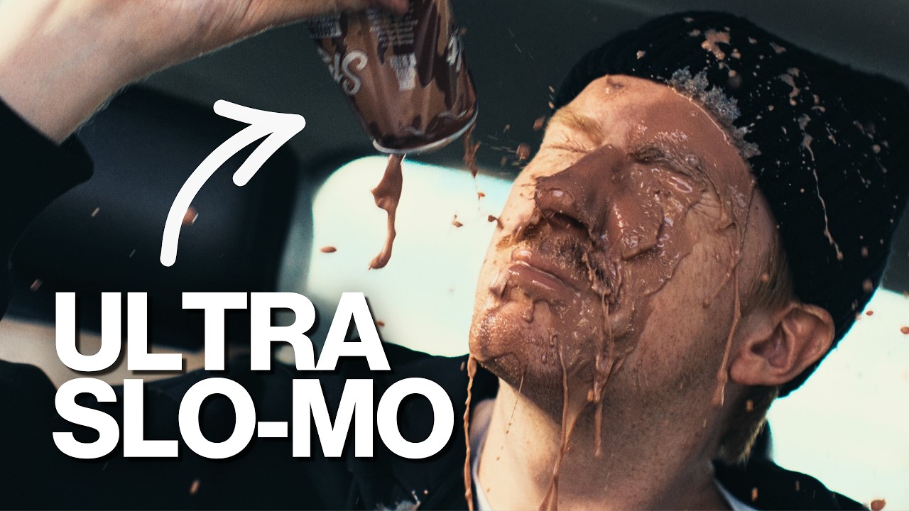 We Tried Making a Funny Commercial with 1,000 FPS Camera