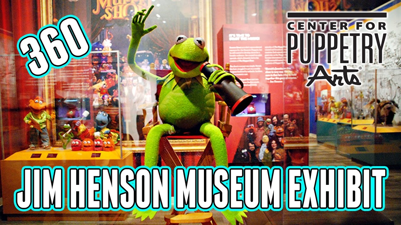 The Muppets Jim Henson Collection 360 4k Walkthrough - Center For Puppetry Arts In Atlanta!