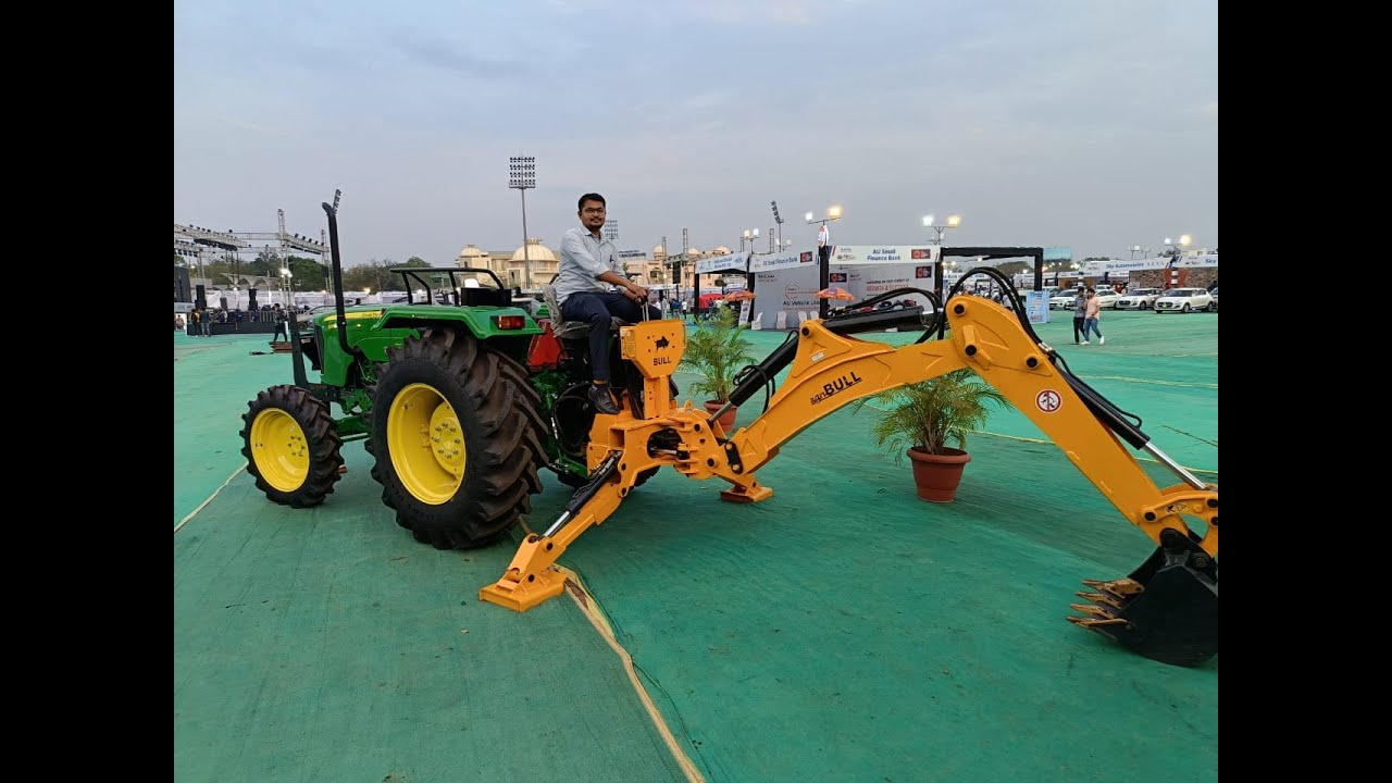 Agri Bull TPL Backhoe  MOUNTING. #johndeere #agri #bull 7397796028 आ गया TPL बेकहो #jcb #loader