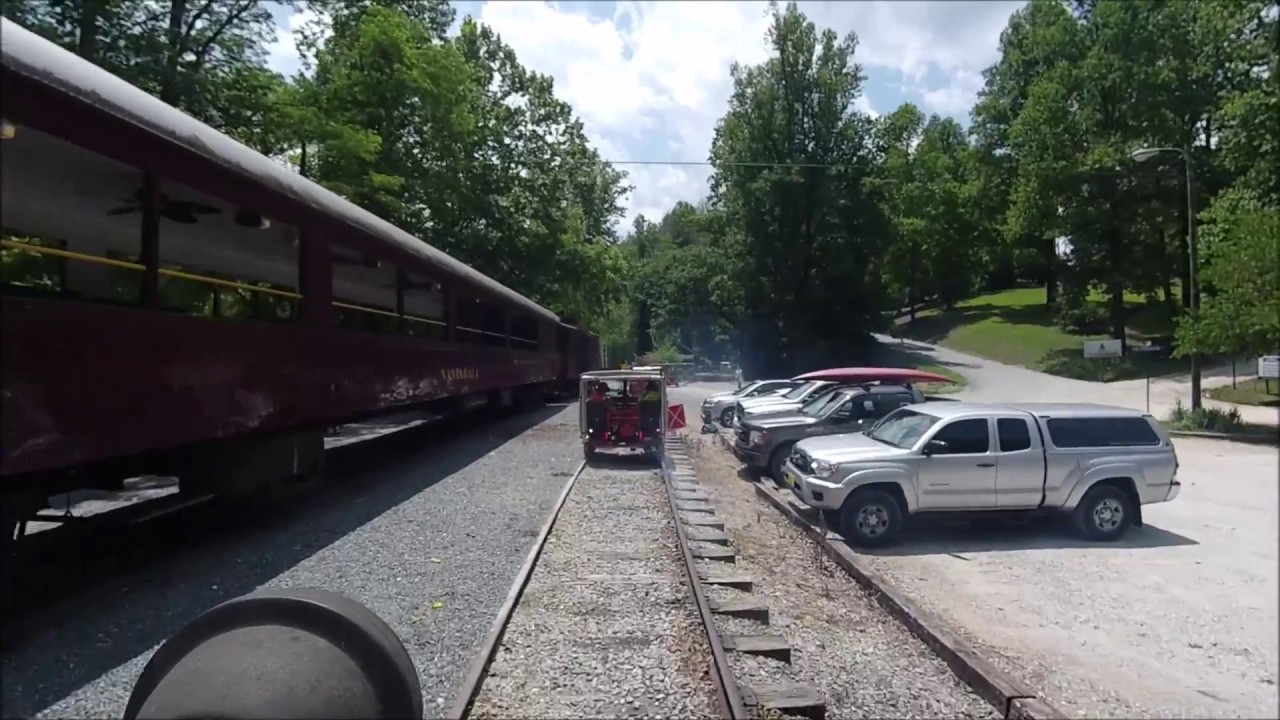 The Great Smoky Mountains Railroad Motorcar Excursion:  Part 3-The NOC to Andrews, NC