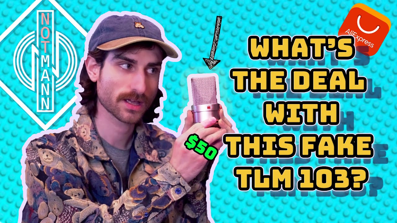 What's Up With This Fake TLM 103 Mic From Ali Express?