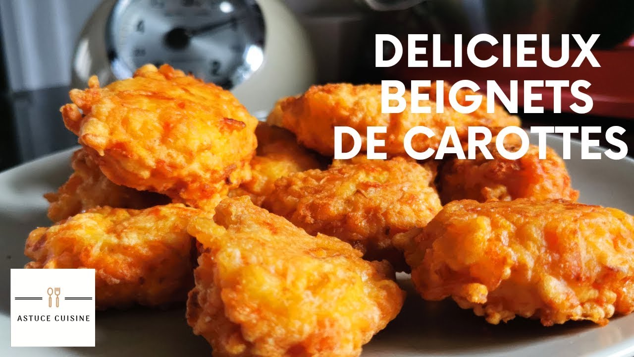 BEIGNETS DE CAROTTES DÉLICIEUX ET FACILES