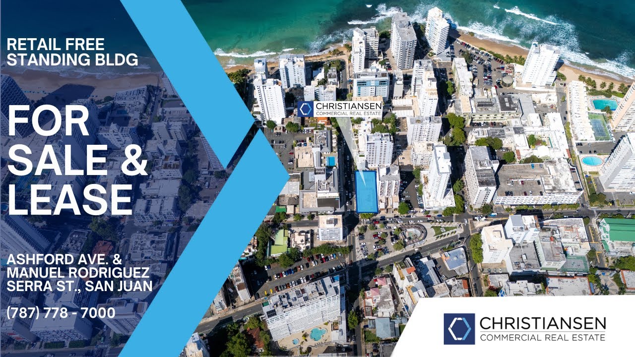Prime Commercial Redevelopment Site @ 1405 Ashford, Condado - For Lease or Sale