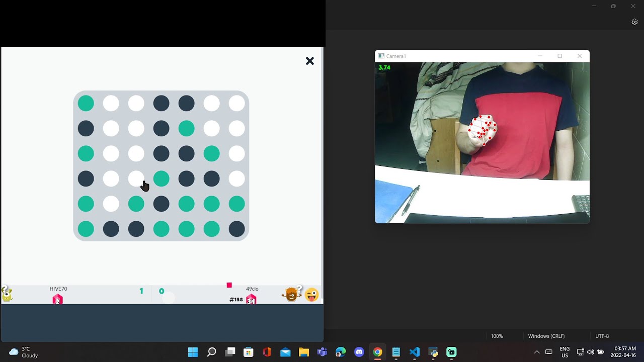 Connect 4 Without Using a Mouse (Suggestion #1)