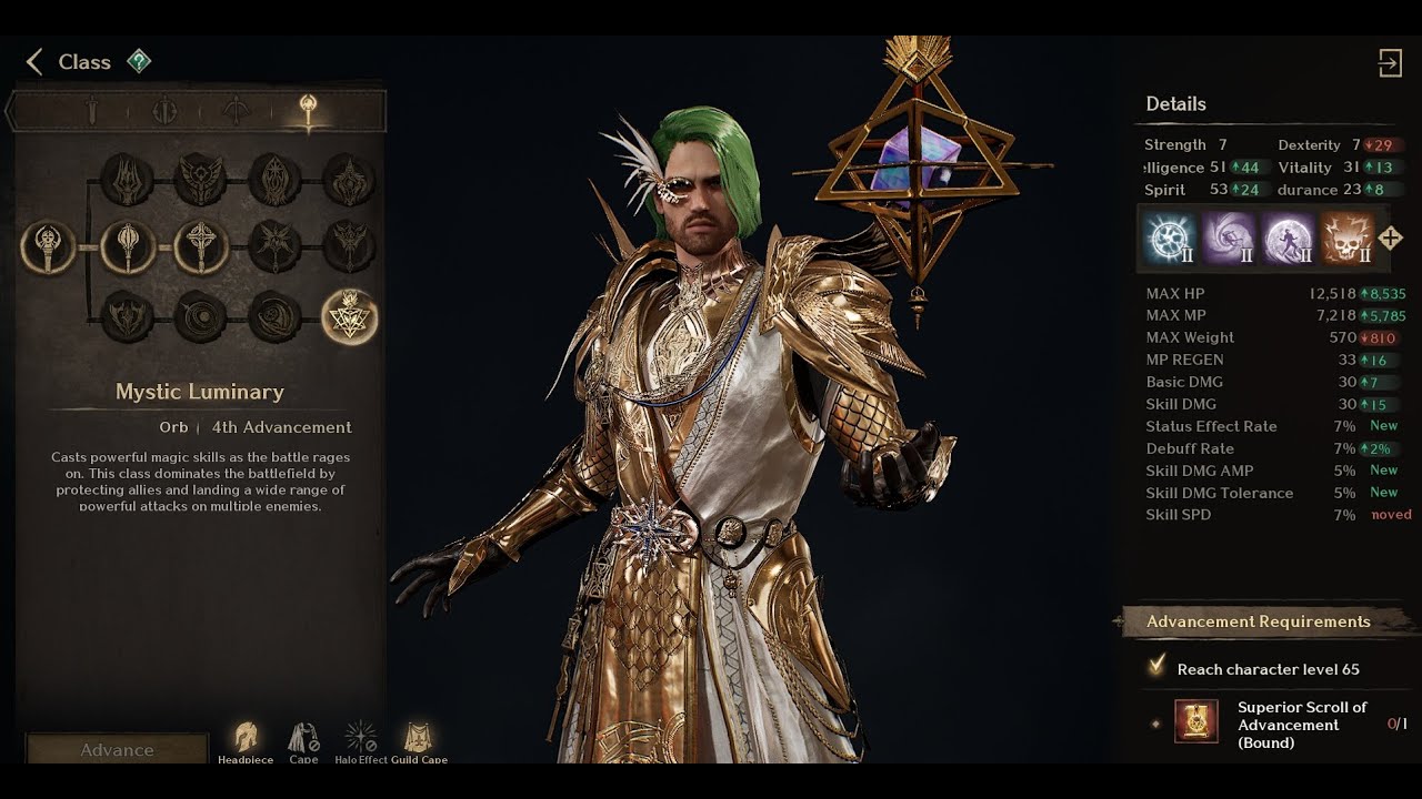 Night Crows ORB Class Review | Hybrid Mage and Cleric Class!