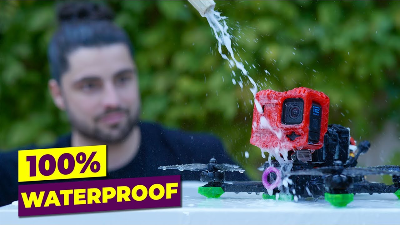 J&rsquo;ai CONSTRUIT un DRONE WATERPROOF