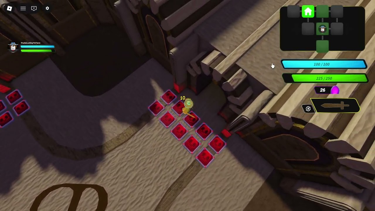 Juego de Roblox en el que mi hermana esta aportando