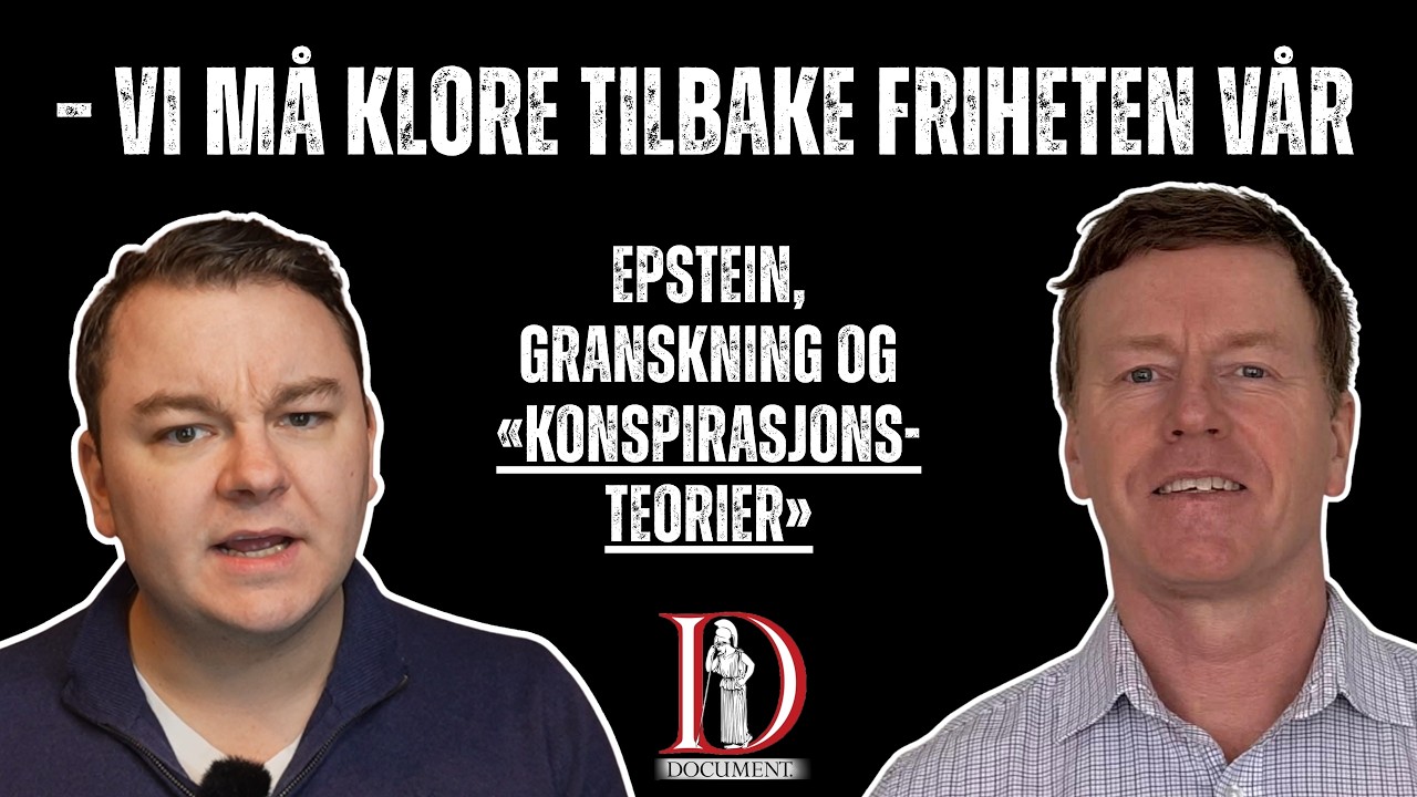 Rune &Oslash;stg&aring;rd: &ndash; Disse navnene m&aring; inn i Epstein-kommisjonen