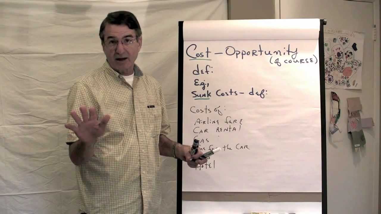 Opportunity Cost versus Sunk Cost