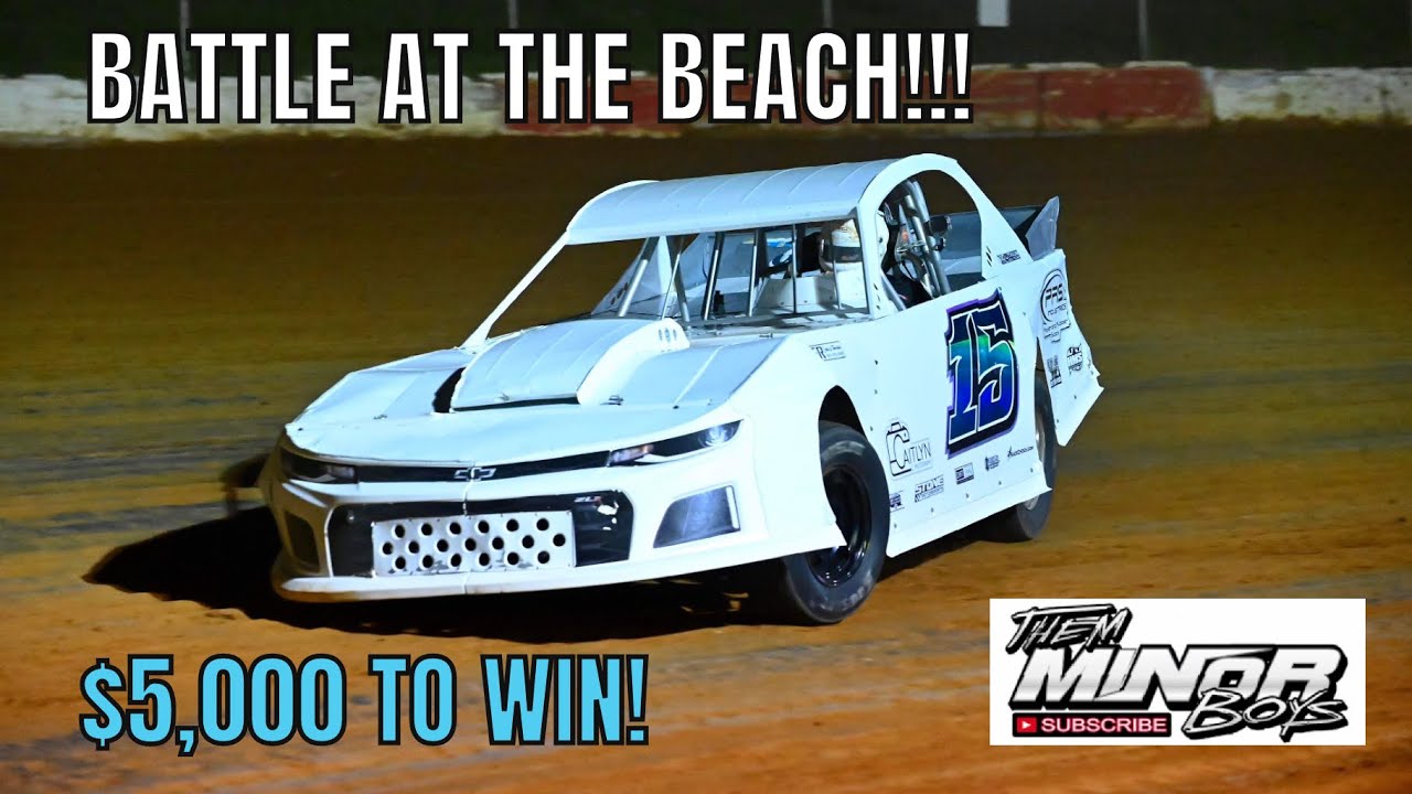 BATTLE AT THE BEACH! Deep South Speedway Practice Night!