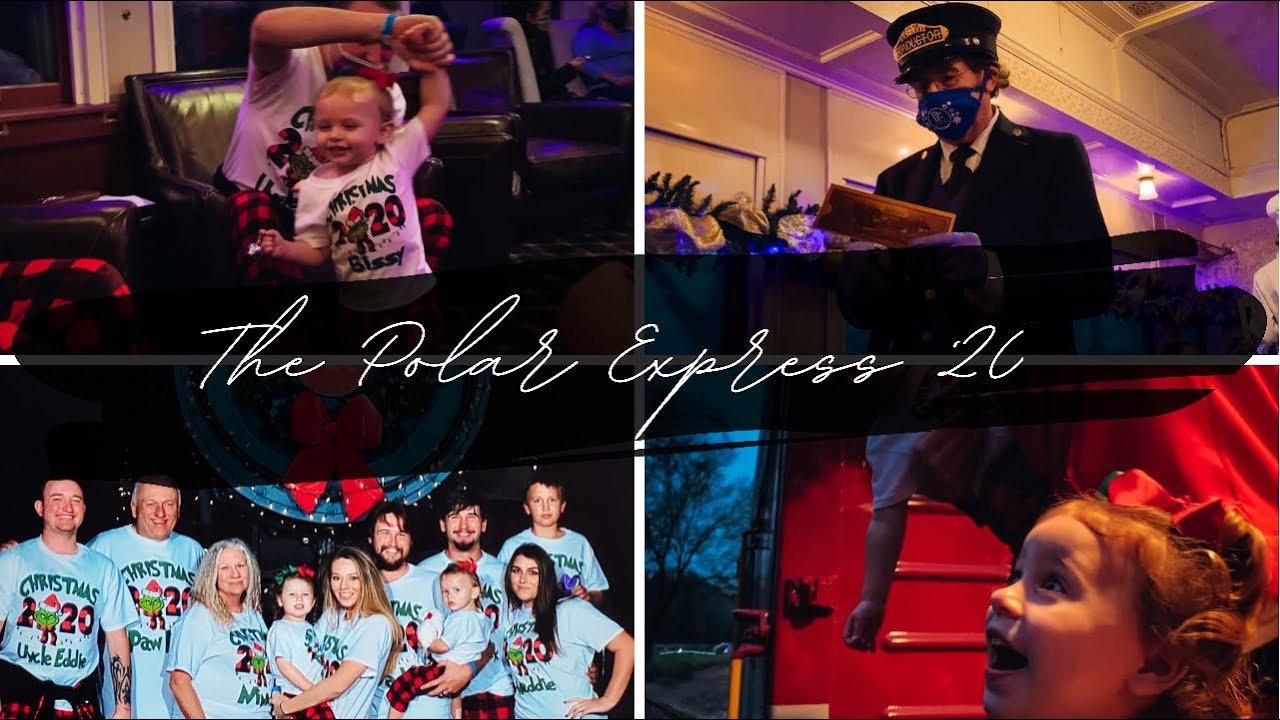 The Polar Express &lsquo;20 | Jessica Shipley #familyvlogger #thepolarexpress #vlogmas