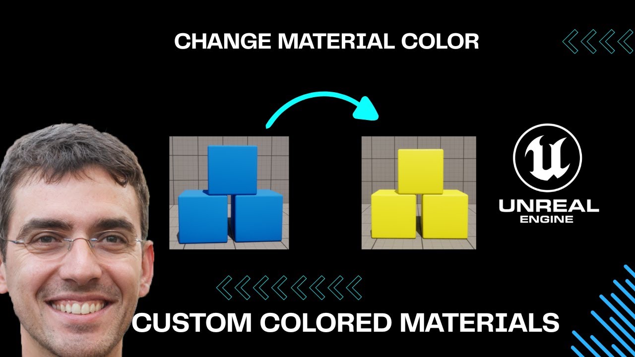 UE5 How to Change Material Colors & Apply to Objects ! Easy Unreal Engine 5 Tutorial