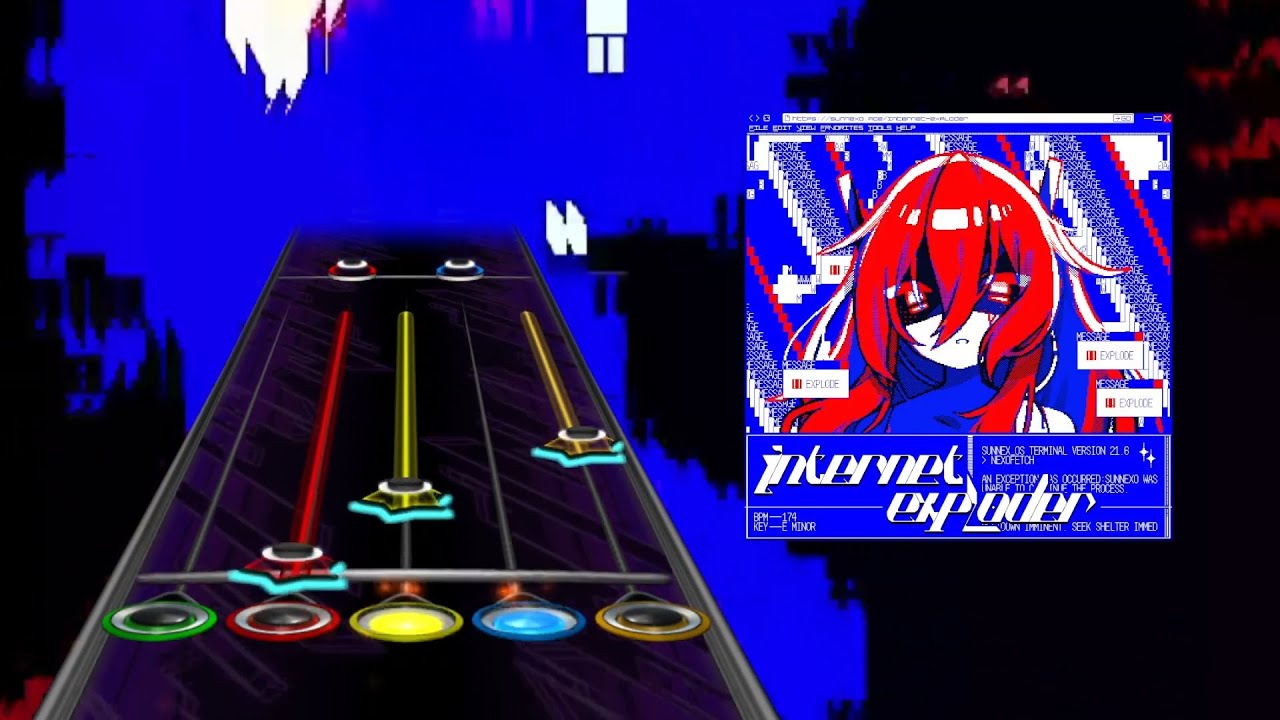 Sunnexo - Internet Exploder (Clone Hero Chart Preview)