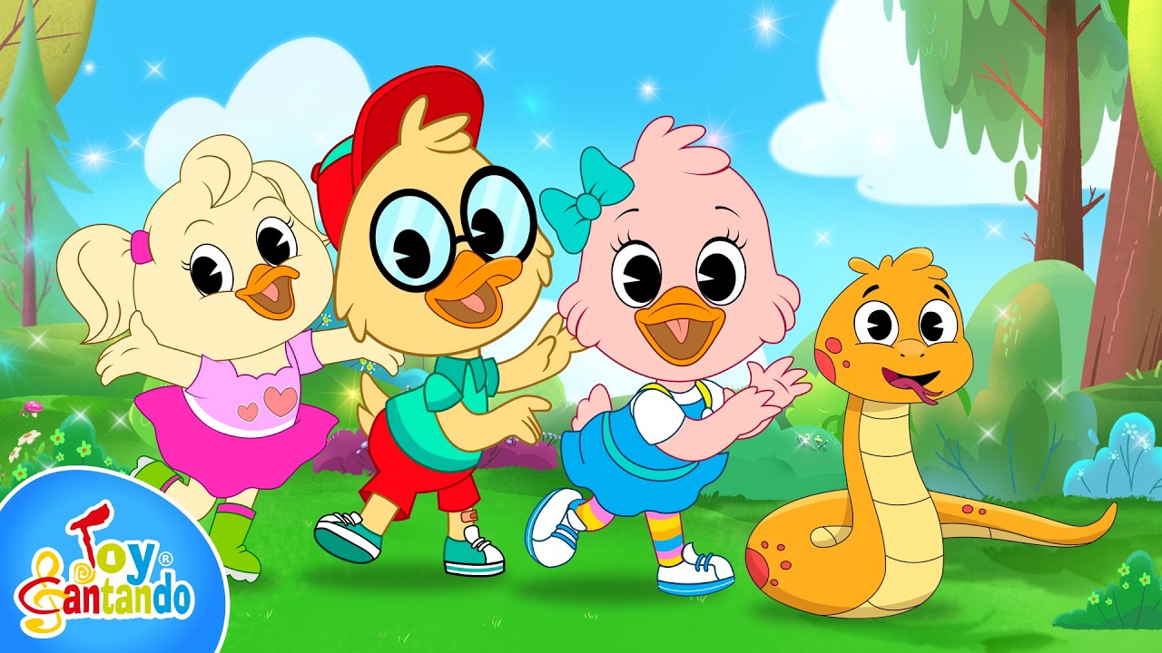Soy una Serpiente 🐍 que Anda por el Bosque 🎶 | Canción Infantil con La Patita Lulú | Toy Cantando