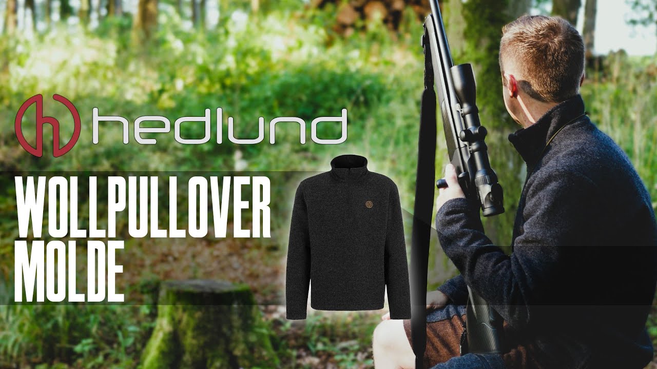 Hedlund Wollpullover Molde &ndash; Weicher Herren Wollpullover aus Flauschloden