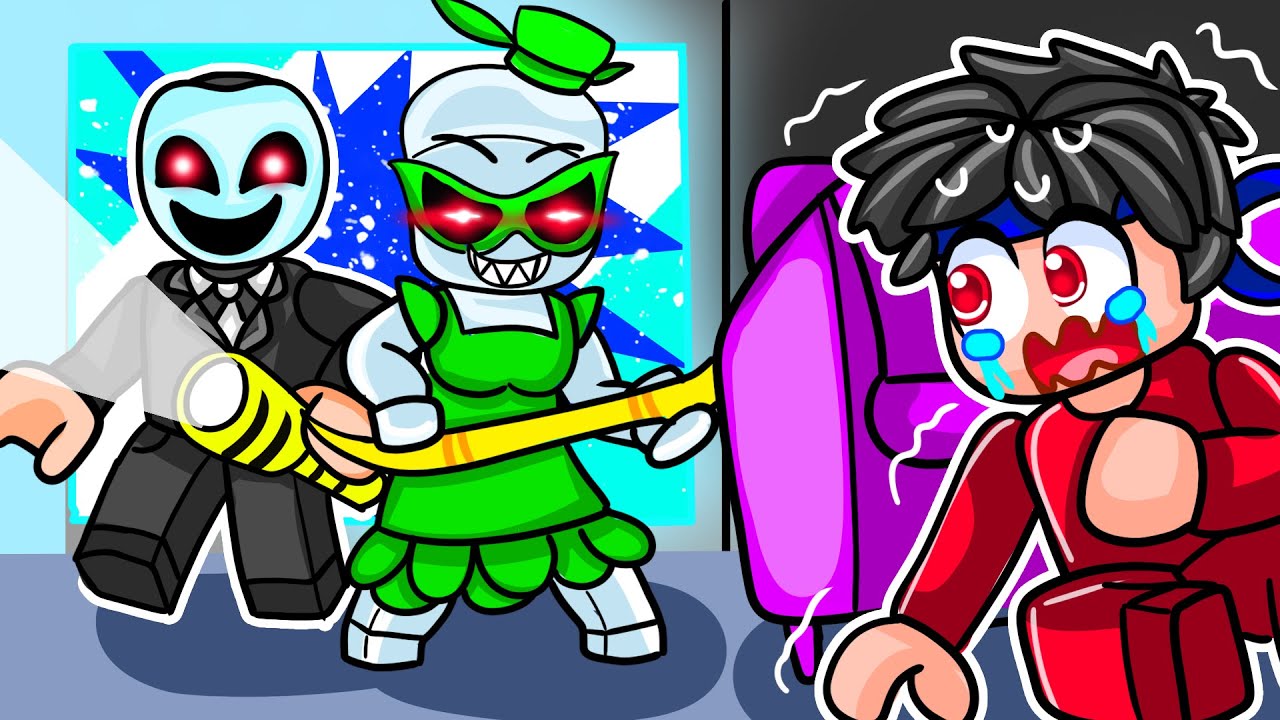Roblox'ta Tehlikeli Adamlarla Savaştık !!