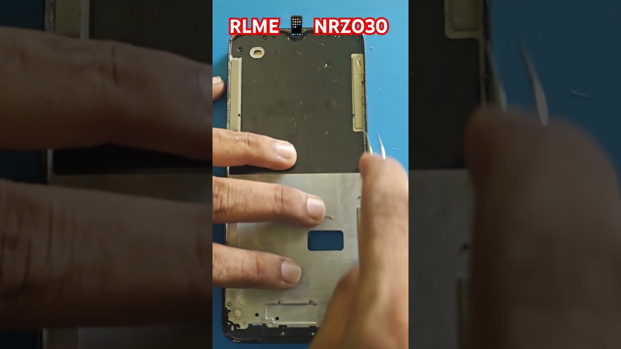 REALME 📱 NARZO 30A BROKEN DISPLAY CHANGE #realmephones #broken #repair #tech #mobilephone